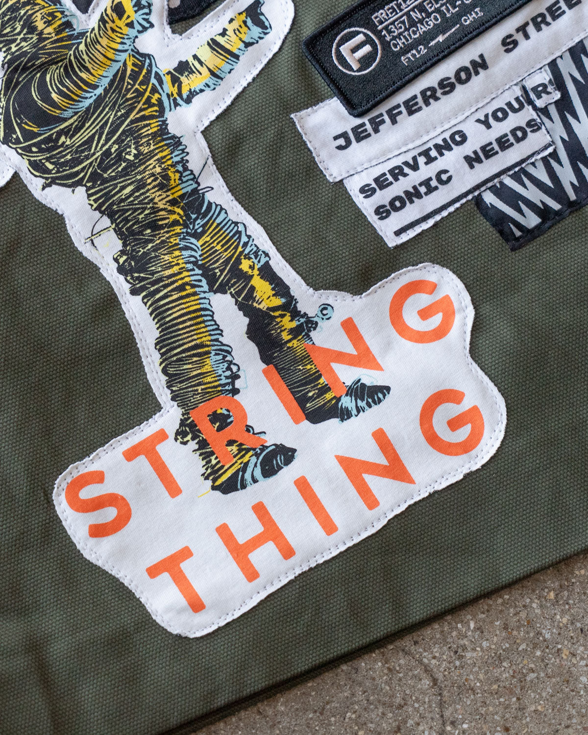 RECORD TOTE BAG – Upcycled 05 – FRET12