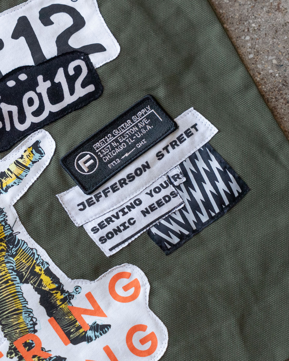 RECORD TOTE BAG – Upcycled 05 – FRET12