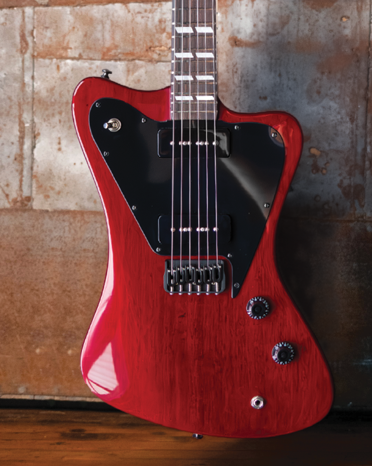 Furlan Non-Reverse Firebird-Style Guitar