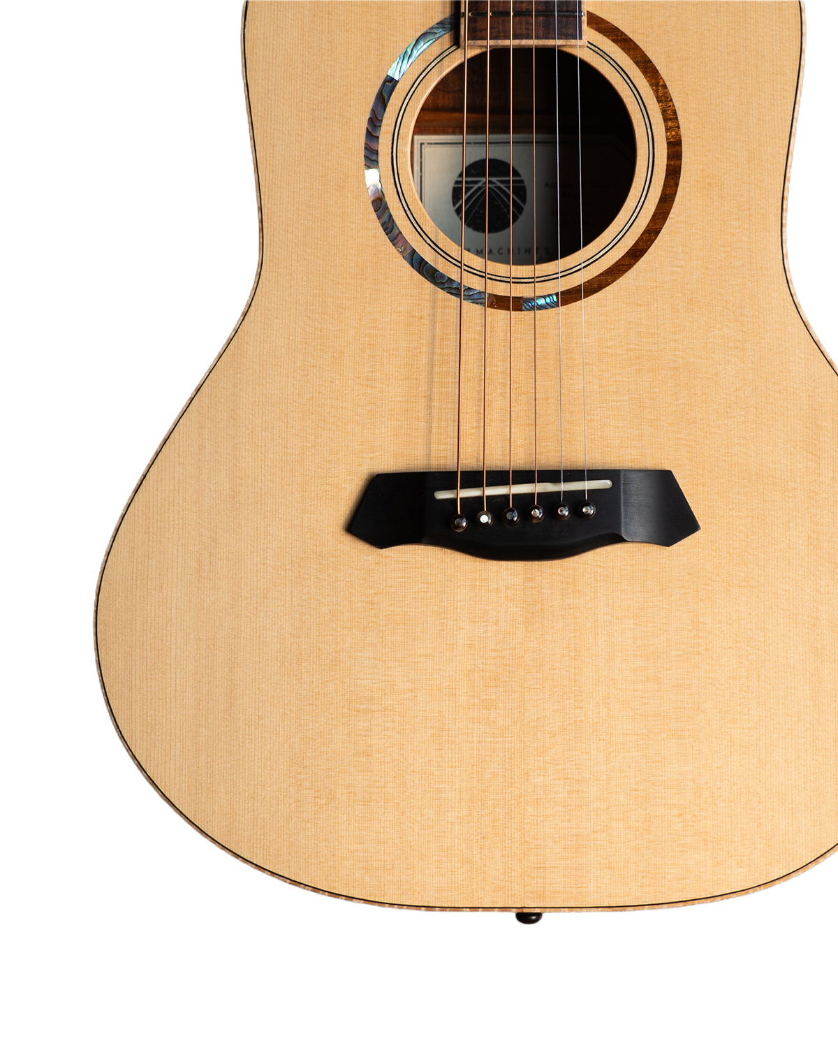 MachMachines Bell Model Acoustic Guitar