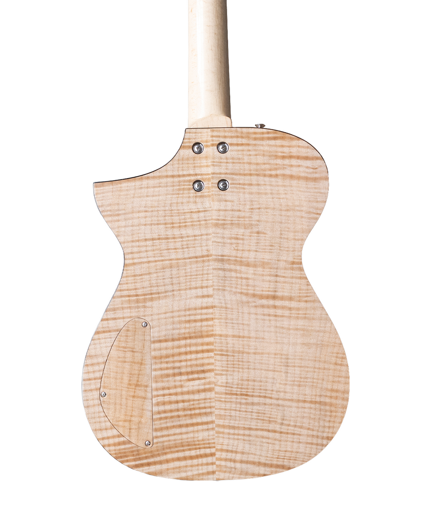 MachMachines Cuyler Model Hollow-Body Electric Bass Guitar