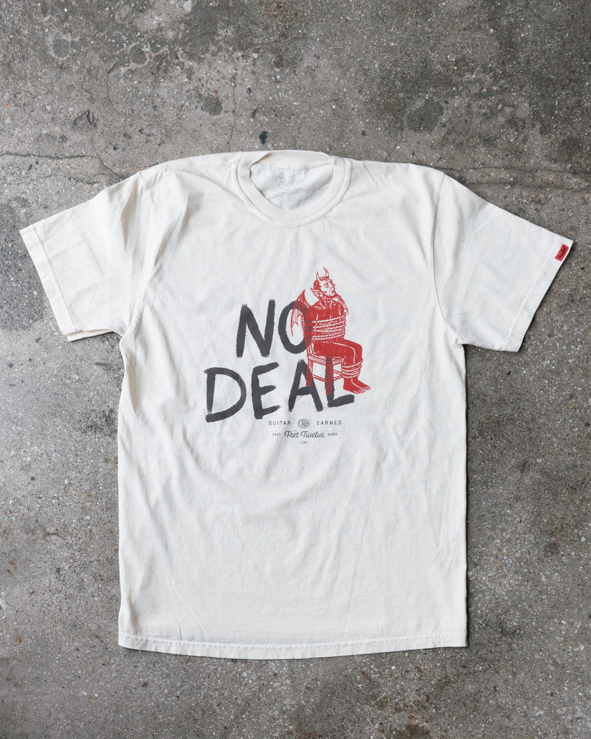 NO DEAL TEE - OFF WHITE – FRET12