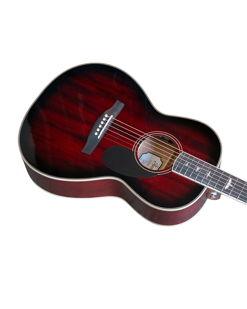 PRS Parlor Acoustic - Fire Red Burst Gloss Top Satin Back