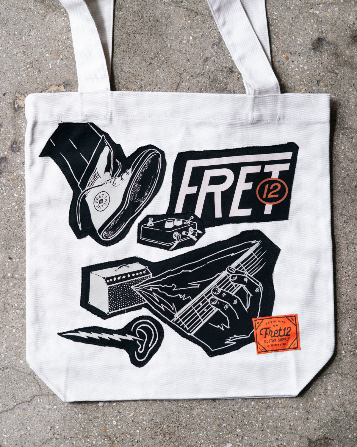RECORD TOTE BAG – Upcycled 15 – FRET12