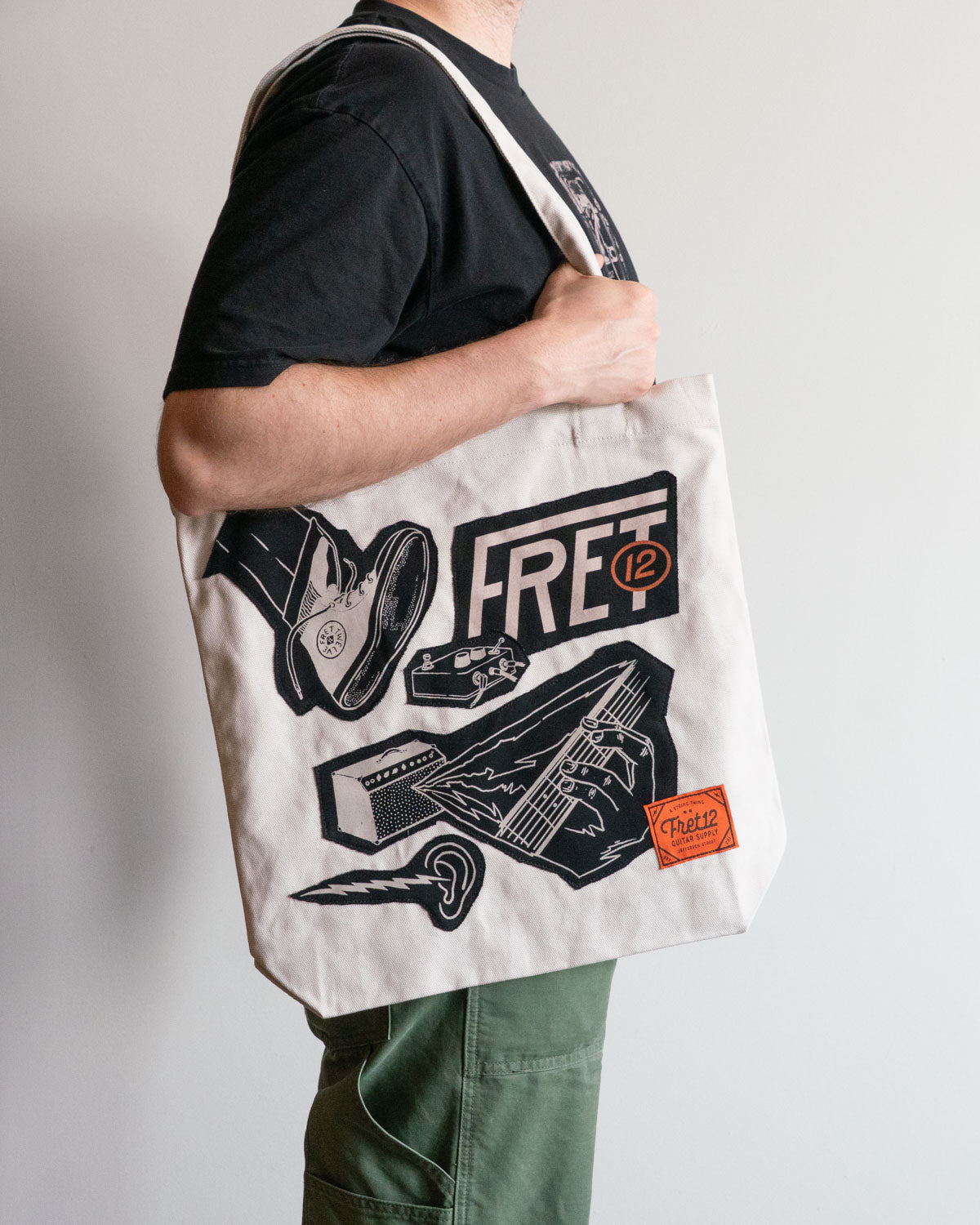 RECORD TOTE BAG – Upcycled 15 – FRET12