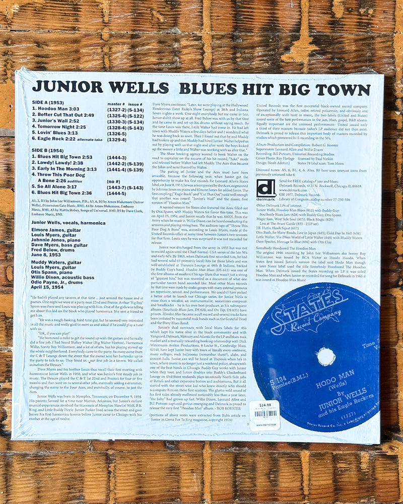 Junior Wells – Blues Hit Big Town – FRET12