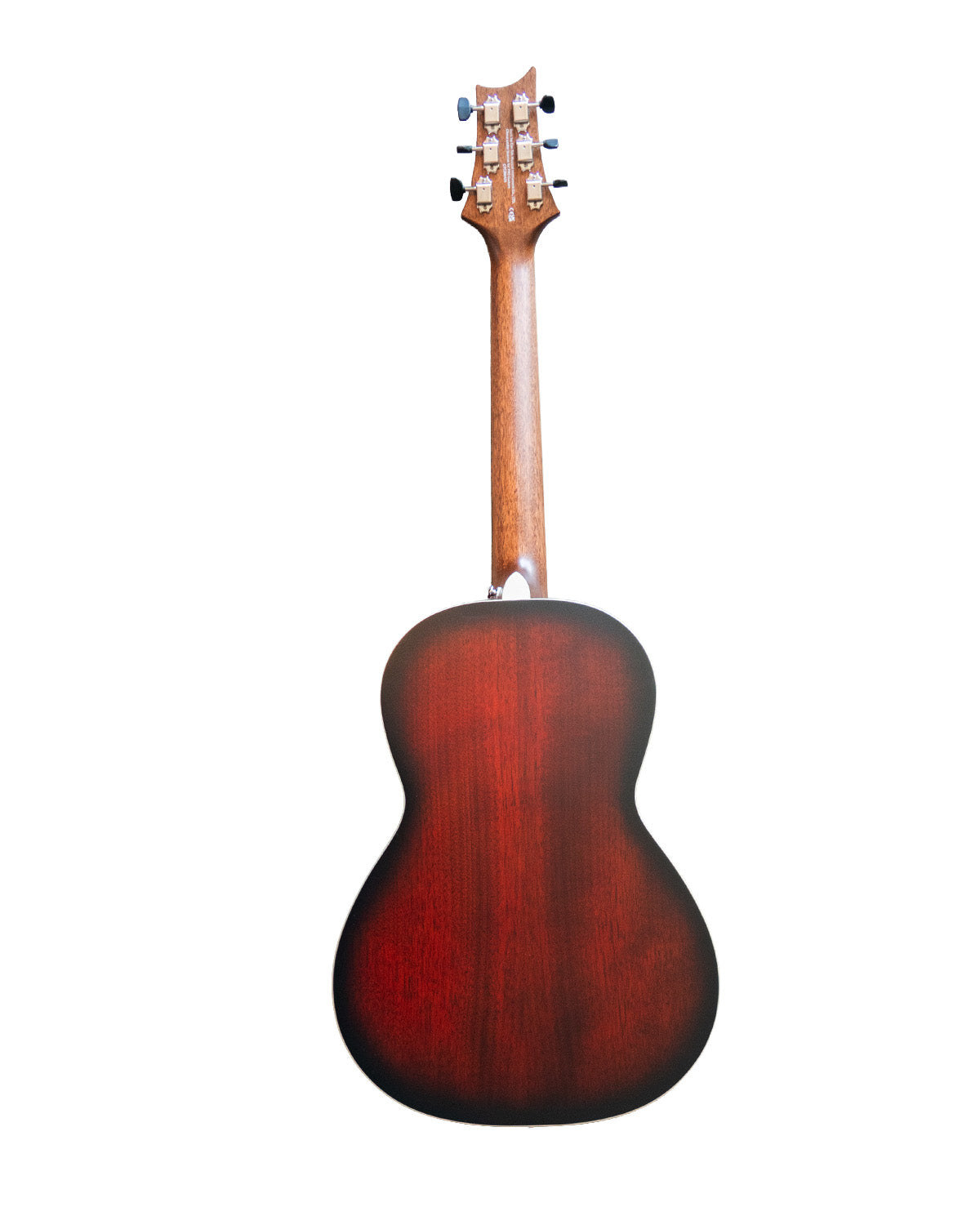 PRS Parlor Acoustic - Fire Red Burst Gloss Top Satin Back