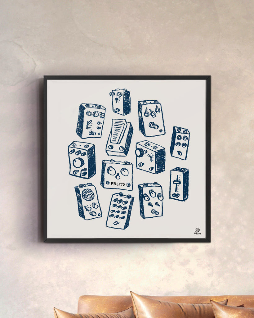 PEDAL JUNKIE - WHITE SQUARE