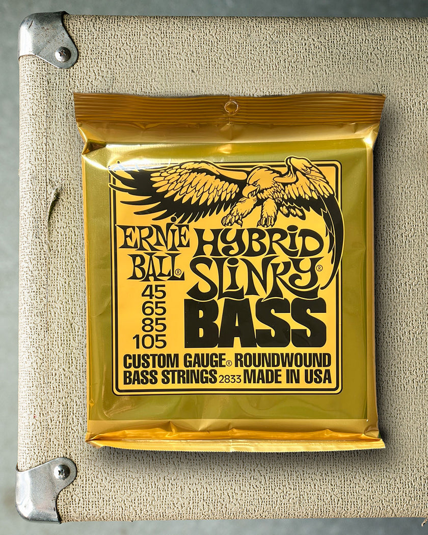 Ernie Ball Hybrid Slinky Nickel Wound 45-105 Electric Bass Guitar Strings