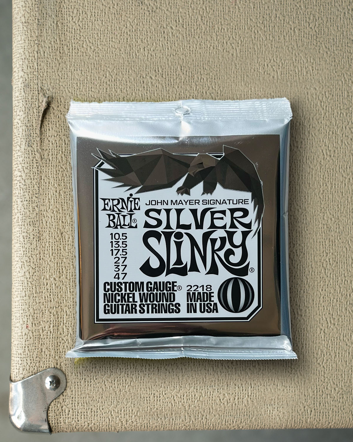 Ernie Ball John Mayer Signature Silver Slinky 10.5-47 Electric Guitar Strings