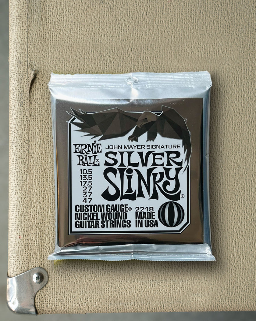 Ernie Ball John Mayer Signature Silver Slinky 10.5-47 Electric Guitar Strings