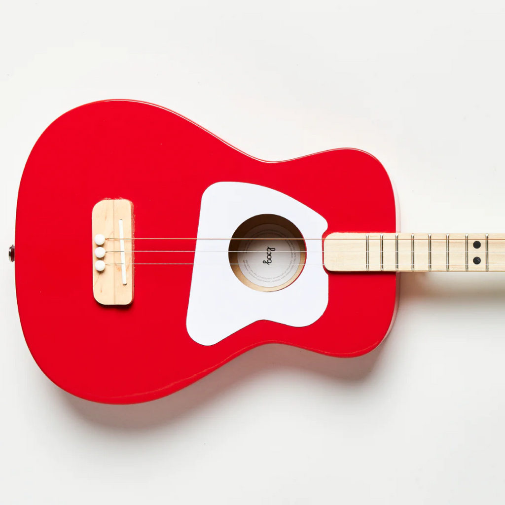 LOOG PROVI ACOUSTIC GUITAR - RED