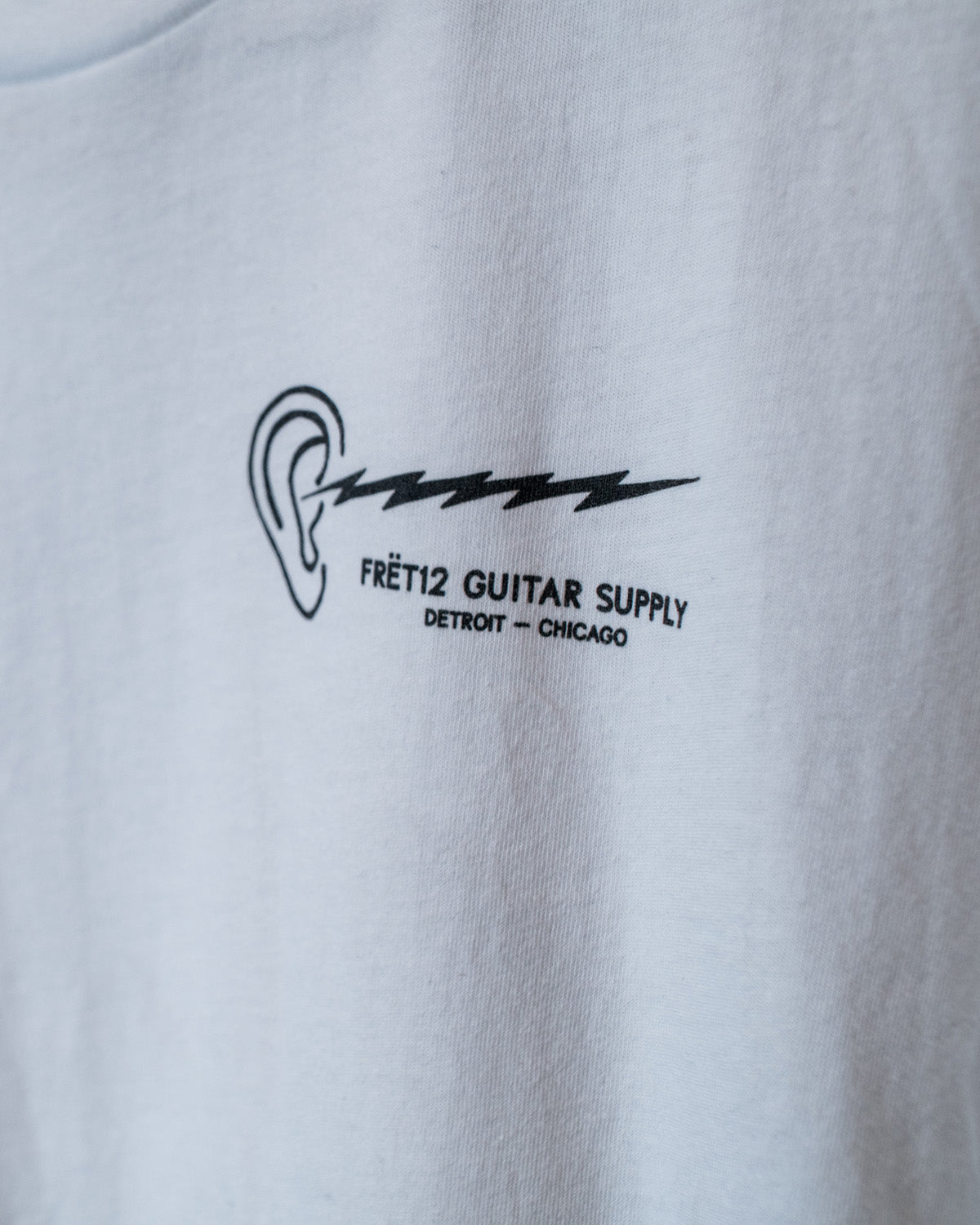 Loud Tee - White Graphic Shirt | FRET12