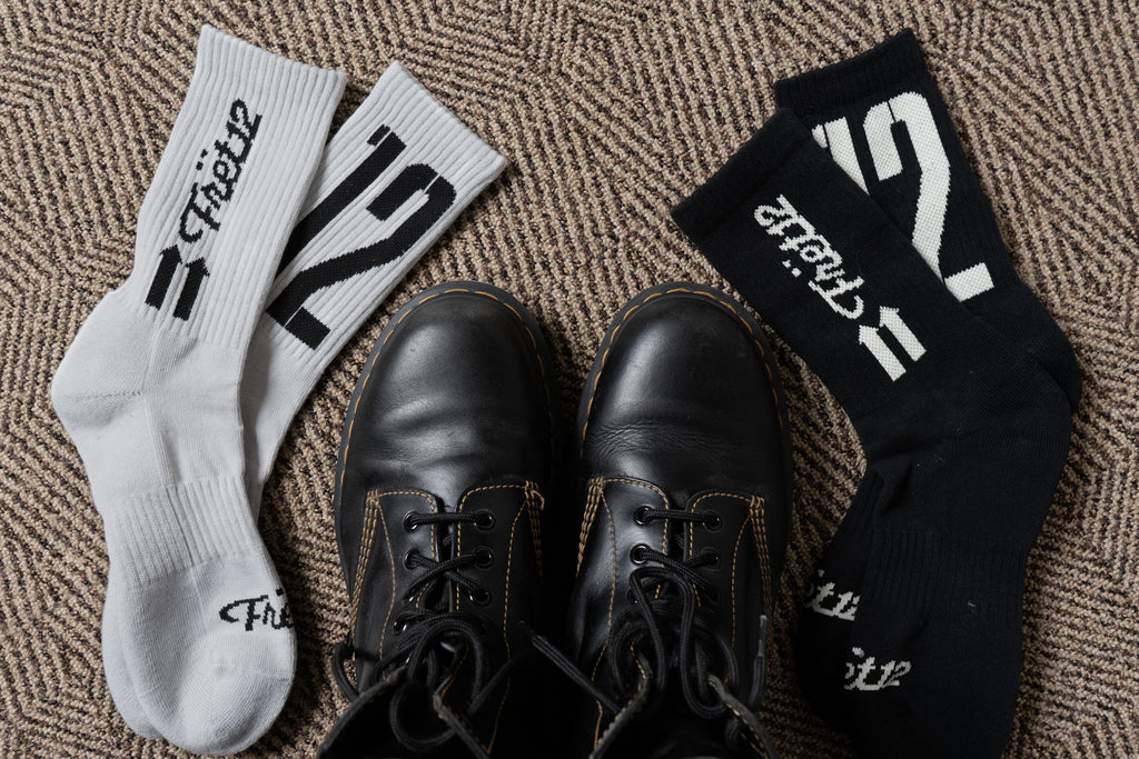 FRET12 SOCKS - BLACK