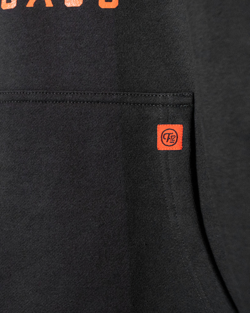 FRET12 STOCKYARD HOODIE - CHARCOAL