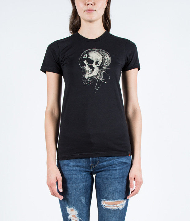 Strung Out Skull Women's Tee – FRET12