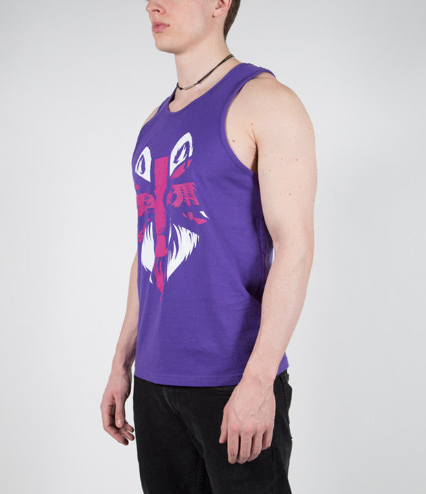 JACKY VINCENT (Falling In Reverse, Cry Venom): WOLF FLAG SLEEVELESS SHIRT