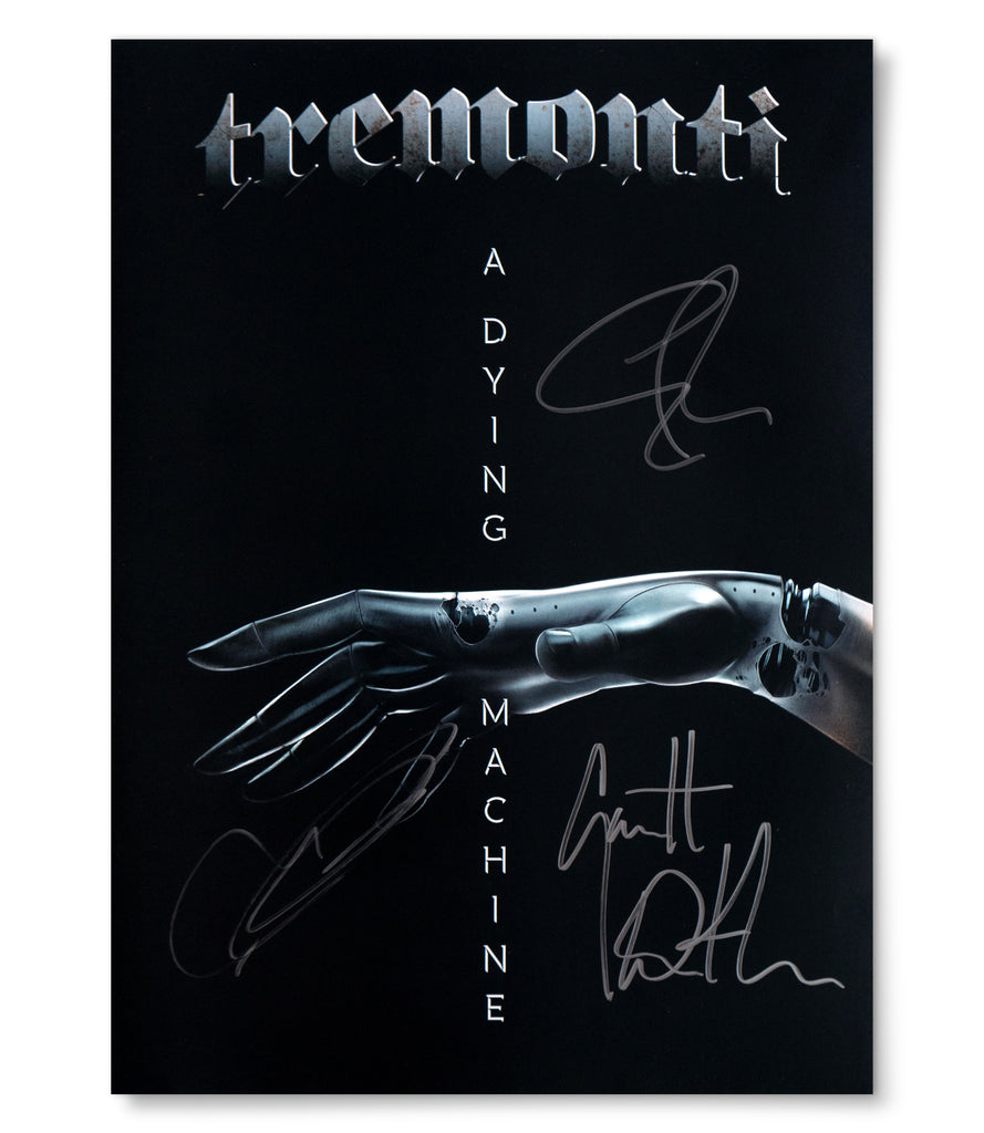 Limited Edition TREMONTI "A Dying Machine" Autographed Poster