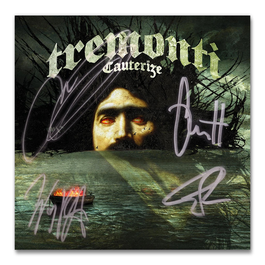 TREMONTI – CAUTERIZE CD + SIGNED COVER CARD