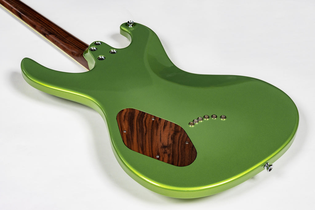 Crown Handcrafted Exaggerated Mosrite - Alien Green