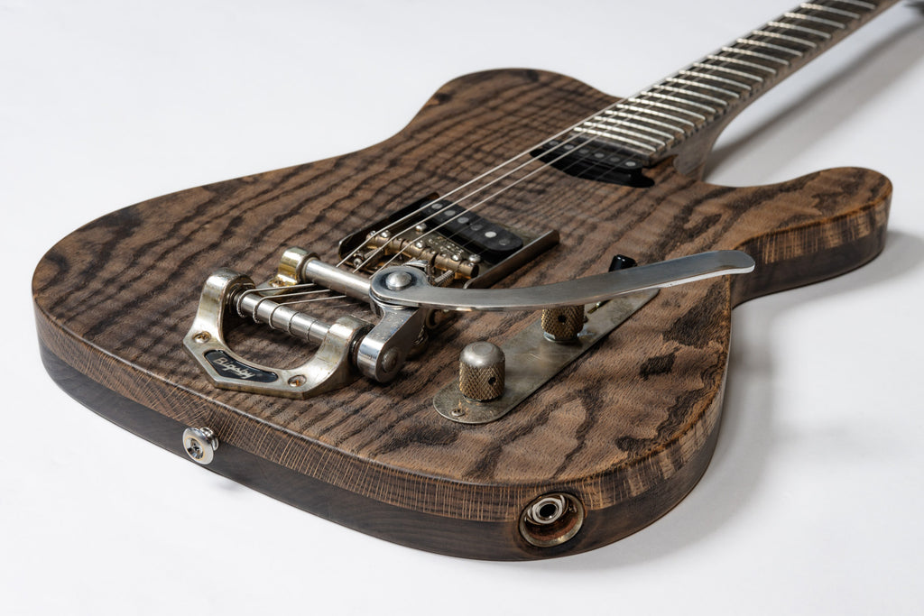 Crown Handcrafted Telecaster - Natural Wood