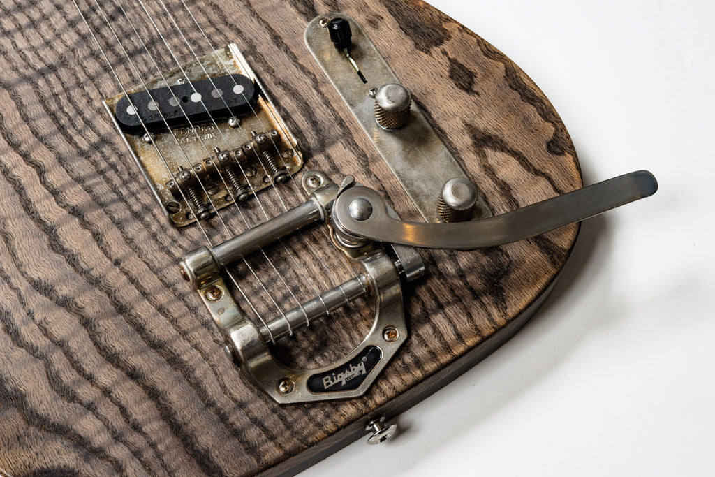 Crown Handcrafted Telecaster - Natural Wood