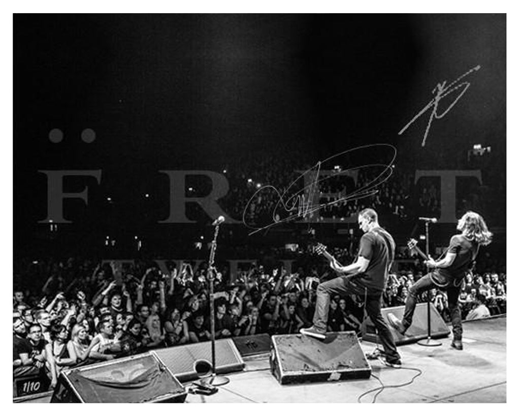 Mark Tremonti & Myles Kennedy @ Wembley, 2013 (Signed) - 11" x 14" Unframed