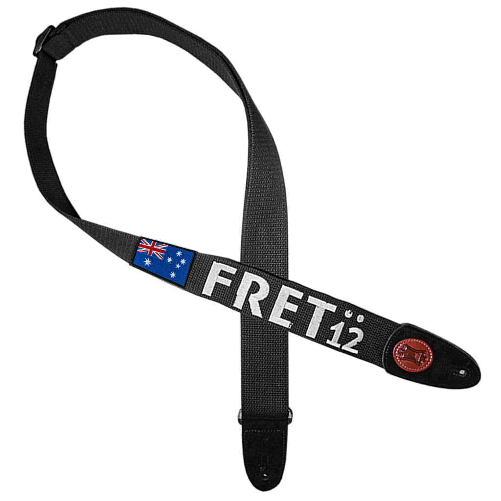 FRET12 AUSTRALIA FLAG GUITAR STRAP