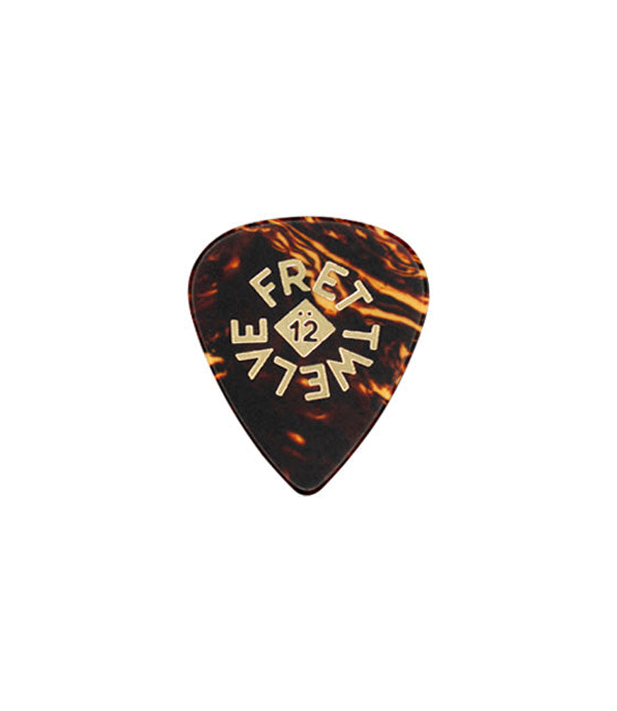 FRET12 GUITAR PICK PACK BULLET LOGO - SHELL
