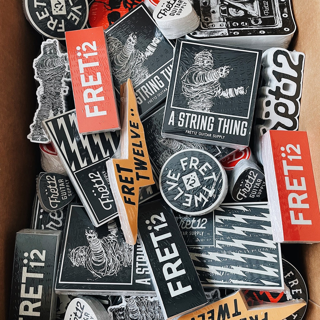 FRET12 OG Logo - Red – STICKER