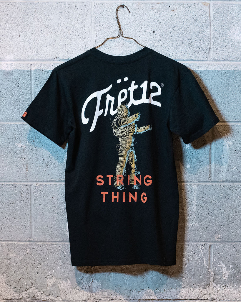 STRING THING ARCH TEE - BLACK