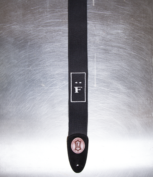 "F" LOGO GUITAR STRAP