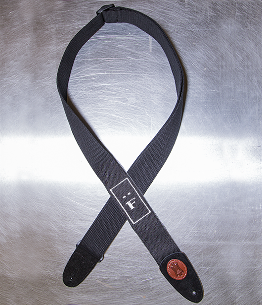 "F" LOGO GUITAR STRAP