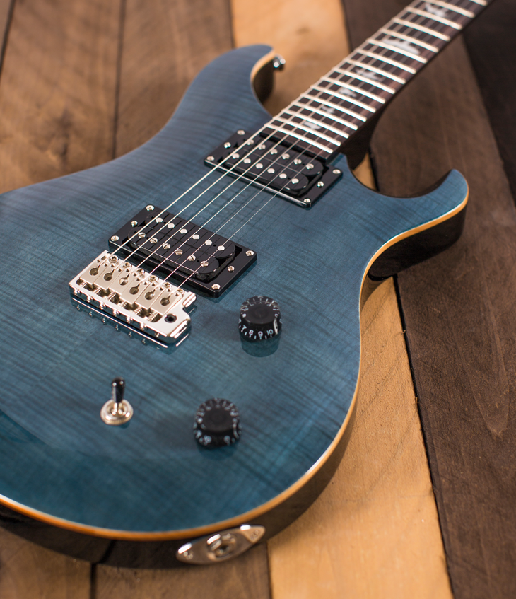 Prs se custom 22 electric guitar whale blue cheap