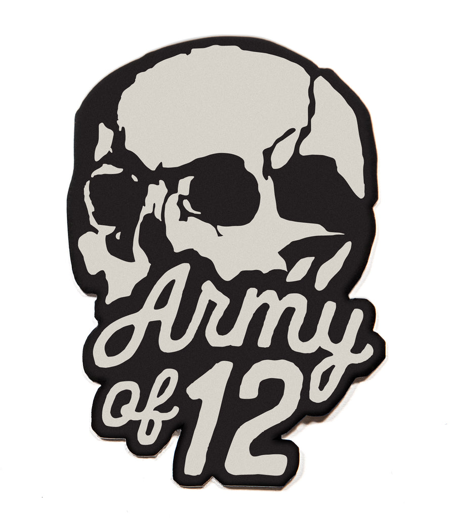 ARMY OF 12 – STICKER – BONE