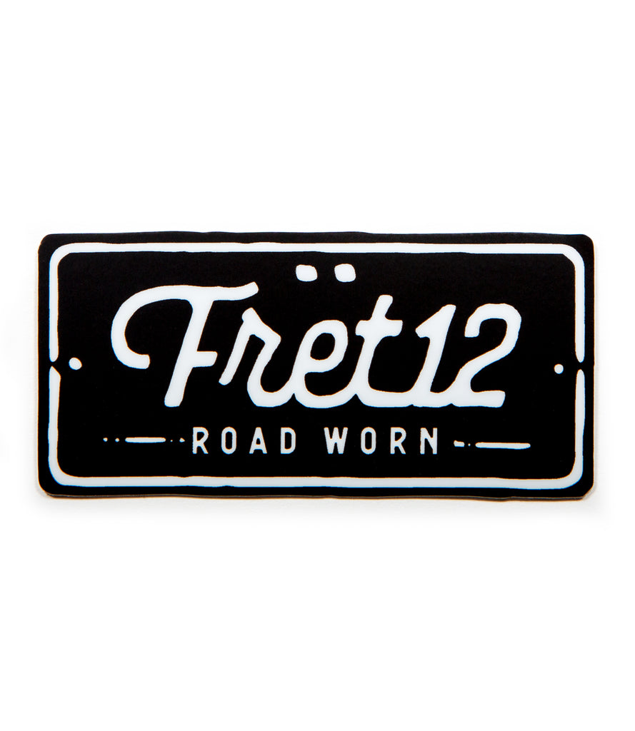 FRET12 ROAD WORN – STICKER