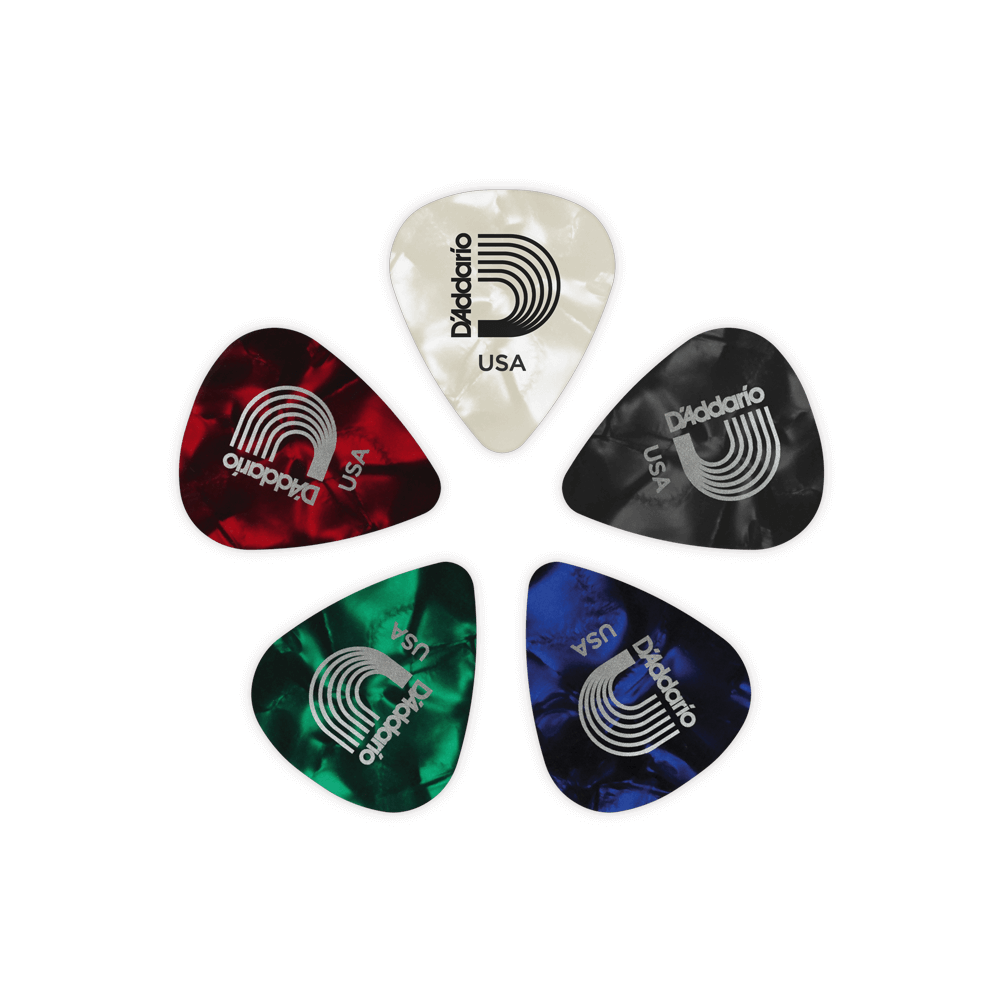D'Addario CLASSIC PEARL CELLULOID ASSORTMENT PACK