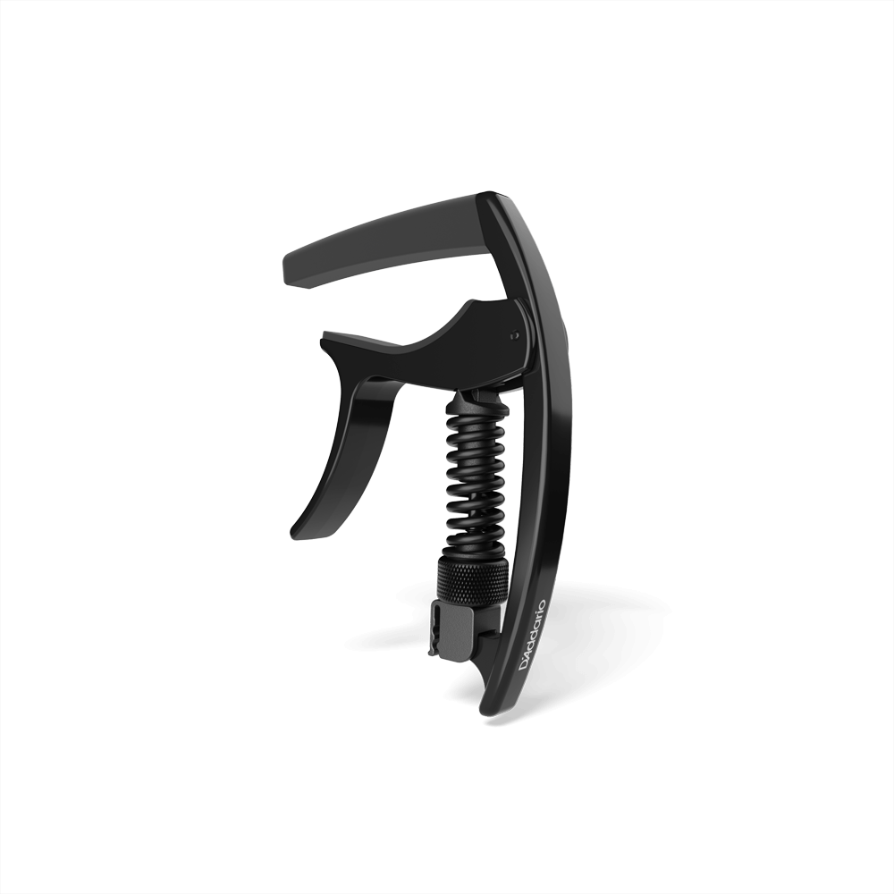 D'Addario TRI-ACTION CAPO - BLACK