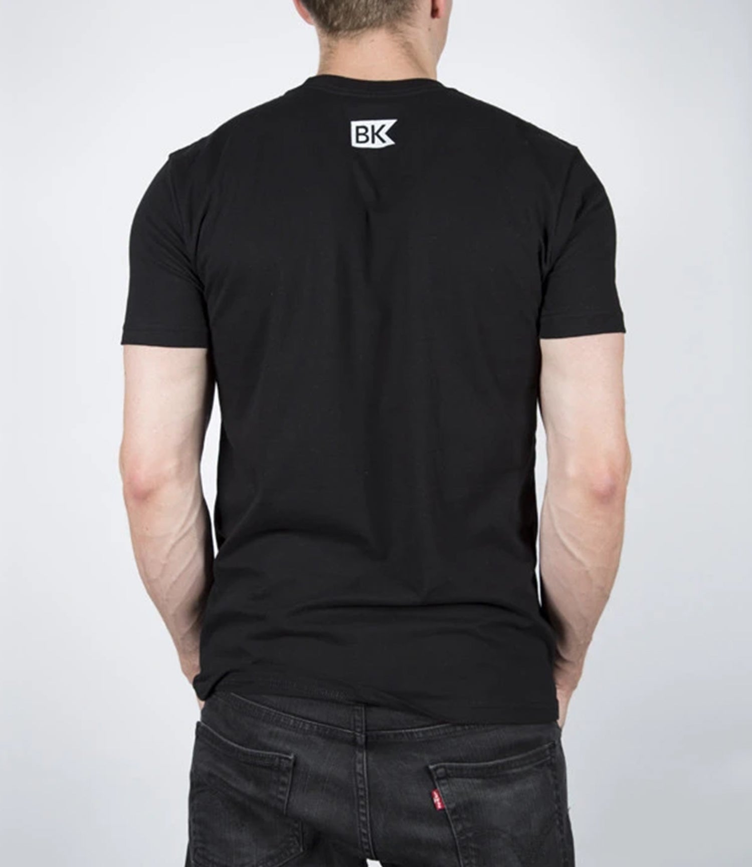 ★SCULPTOR★ Star Band Tee Charcoal SC24A232CH Compose Black T-Shirt – SEESTARZ