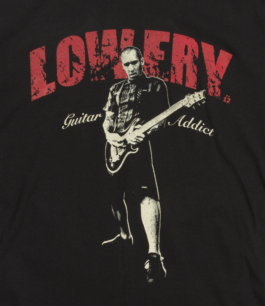 CLINT LOWERY (Sevendust) GUITAR ADDICT TEE – BLACK