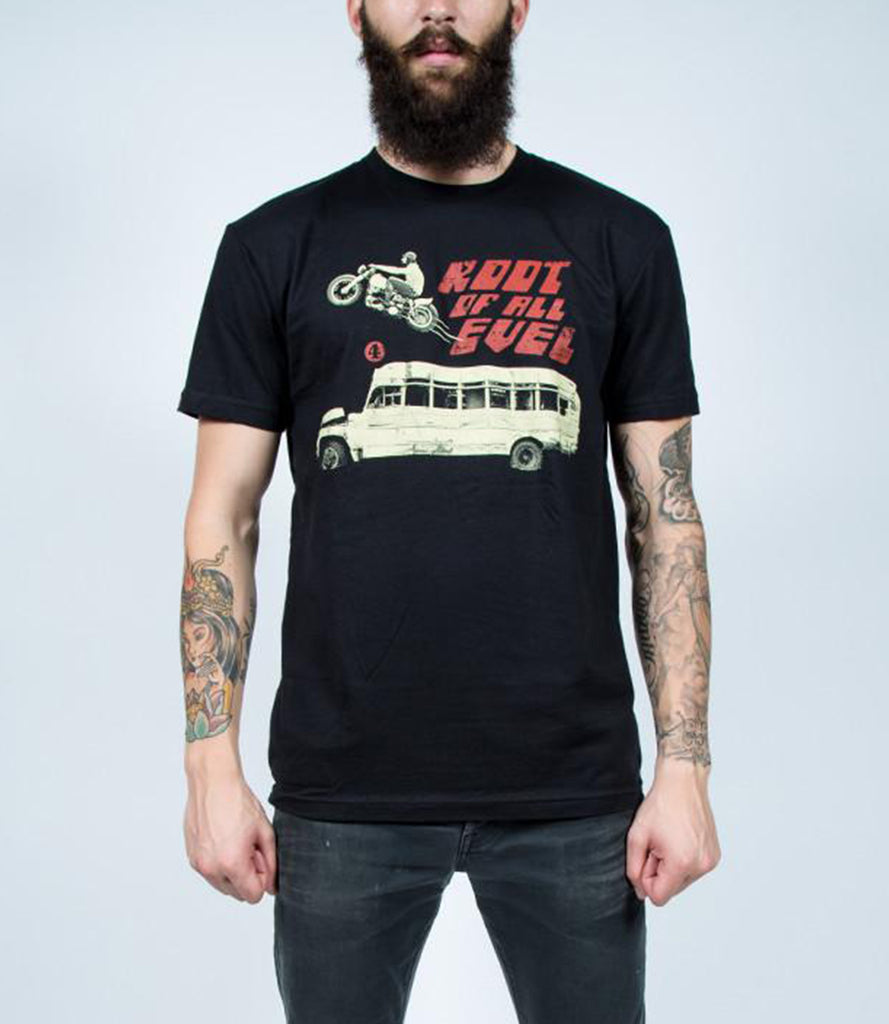 JIM ROOT (Slipknot) ROOT OF ALL EVEL TEE – BLACK