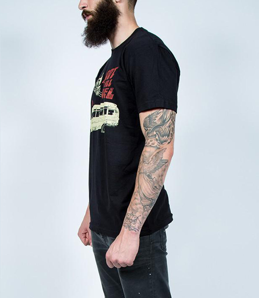 JIM ROOT (Slipknot) ROOT OF ALL EVEL TEE – BLACK