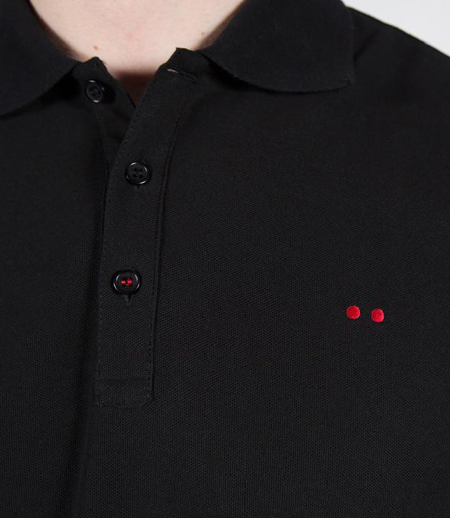 DOUBLE DOT POLO – BLACK