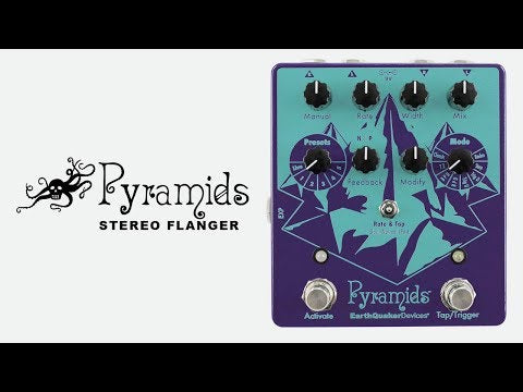 新品 EarthQuaker Devices Pyramids Stereo EarthQuaker Devices Pyramids Stereo Flanging Device