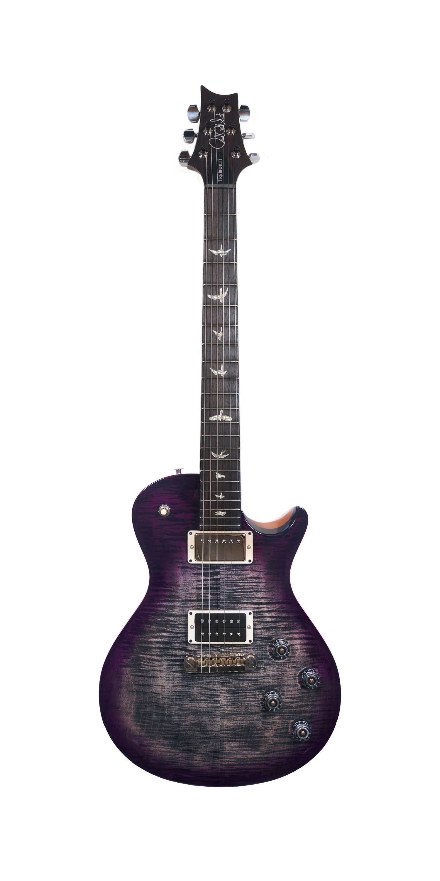PRS Mark Tremonti Signature in Grey Black Purple Wrap Burst